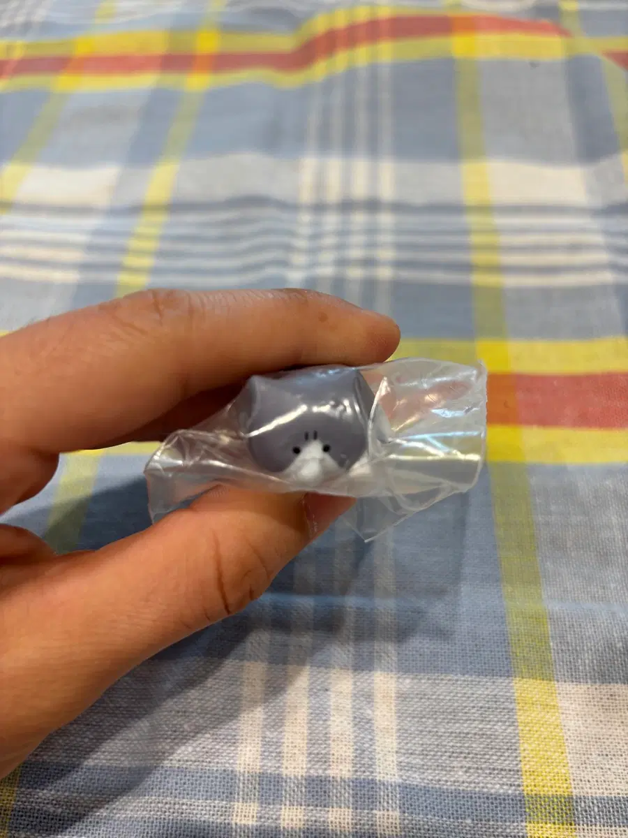 새침떼기 고양이 피규어 가챠