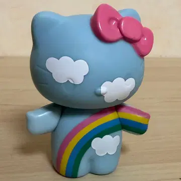 [레어] 헬로키티 피규어 구름&무지개 2007 Vintage Kitty