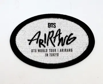 BTS 아리랑 월드 투어 집합 와펜 스티커 도쿄