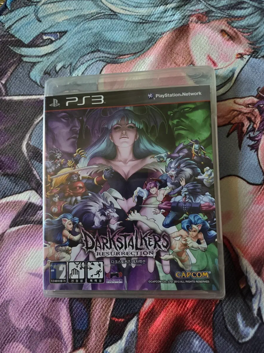 PS3 캡콤 다크스토커즈 레저렉션 새상품
