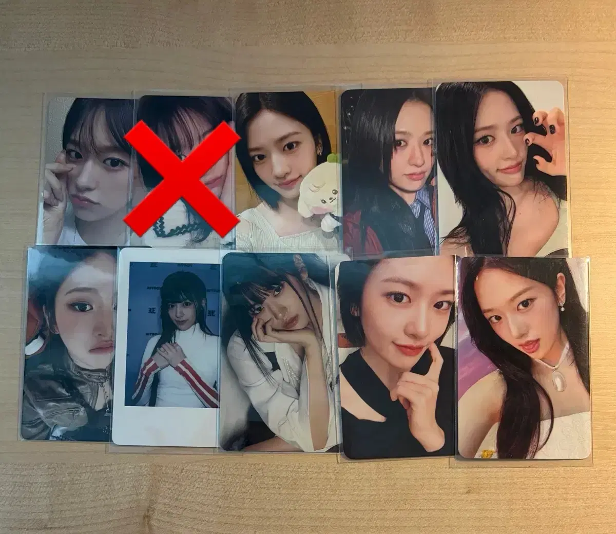 탈덕)아이브 안유진 포카 판매 팝업 분철 교환 미니니