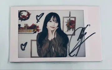 PassCode 타카시마 카에데 친필 사인 폴라로이드 4