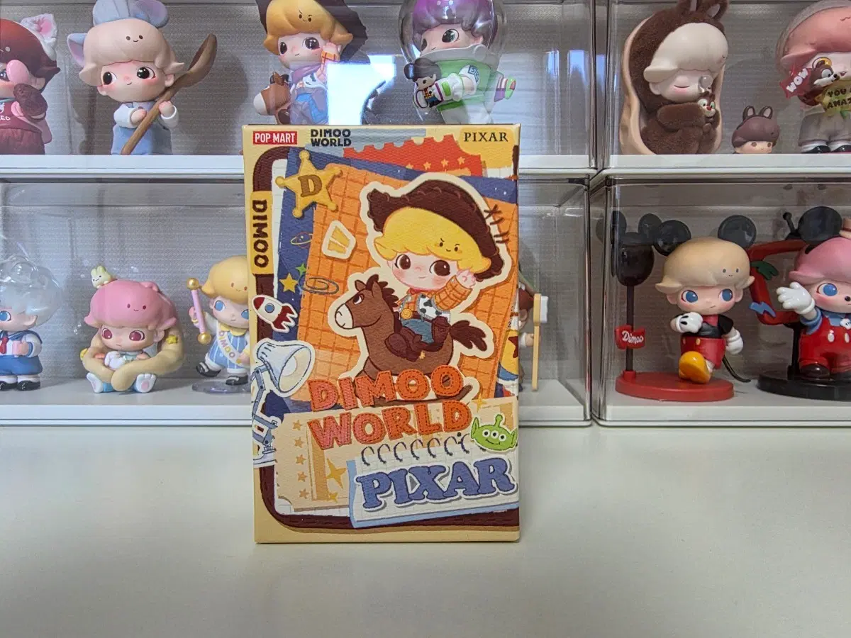 POP MART 디무 월드 픽사 콜라보 피규어(햄)