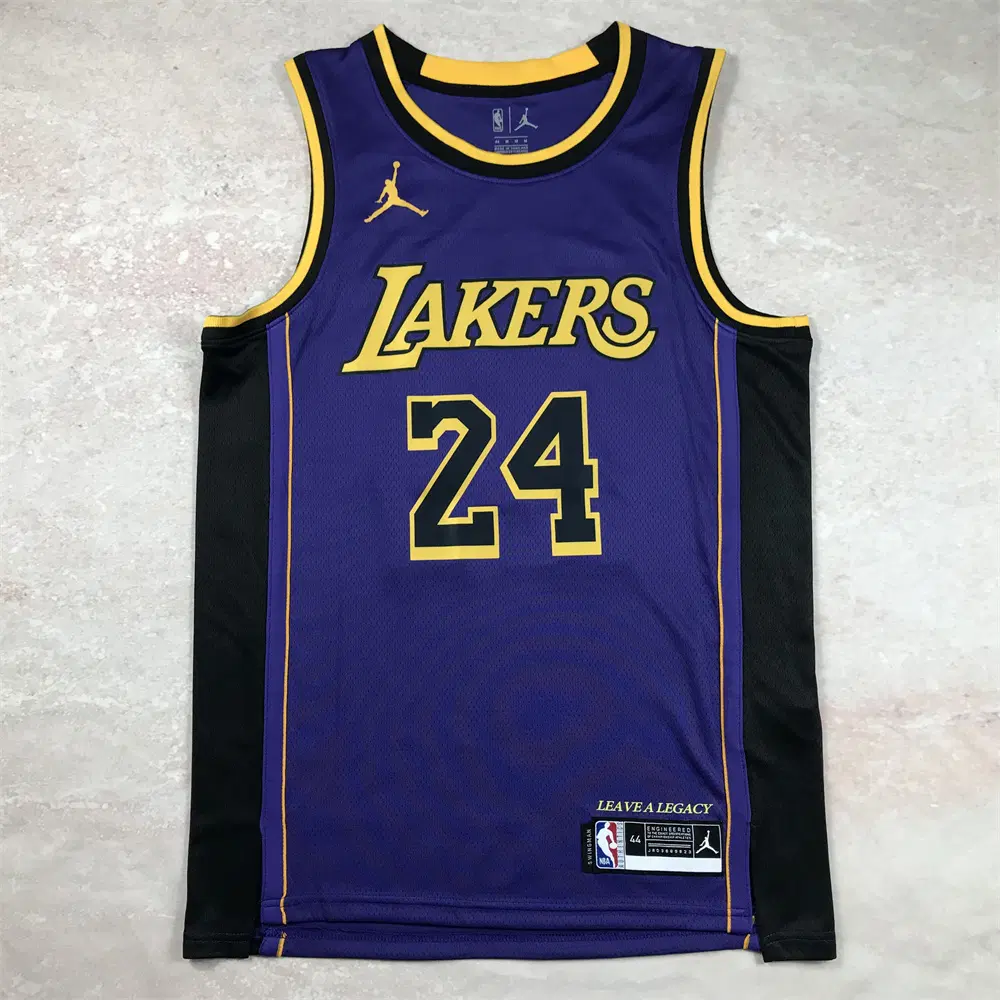 NBA 보라색 농구복 레이커스 코비 유니폼 핫머니 선언판