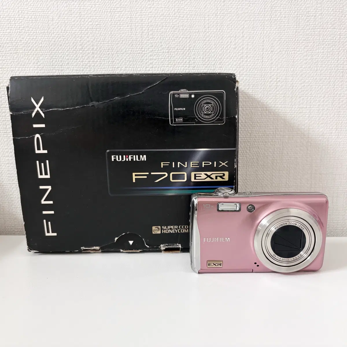 [풀박/작례]후지필름 파인픽스 f70exr 핑크 풀박