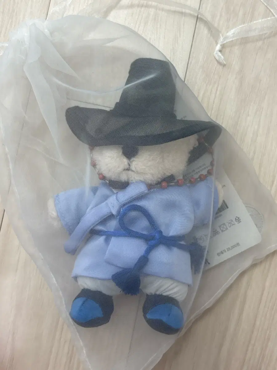 미개봉 스타벅스 호작도 한국한정 갓 양반 인형