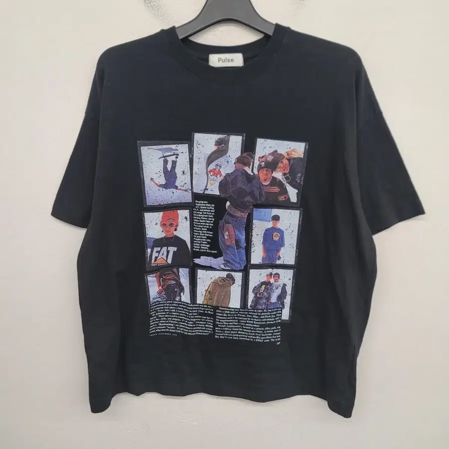 [105/XL] Pulse 프린팅 반팔티 티셔츠