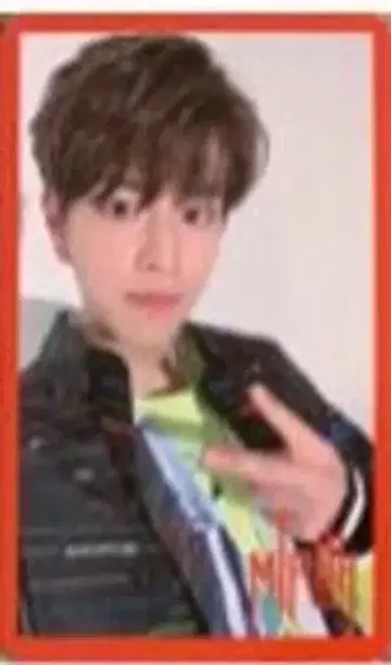 StrayKids MIROH 승민 트레이딩 카드 빨간색 테두리