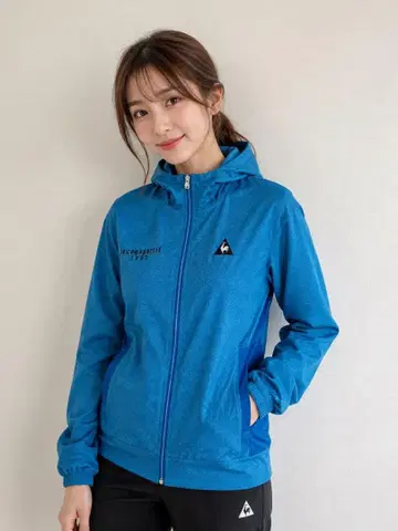 르꼬끄 스포르티브 골프 자켓 후드 부착 파랑