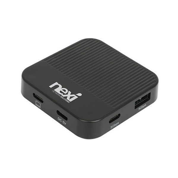 맥세이프 부착형 USB3.1 4포트 C타입 허브