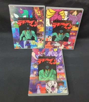 애니메이션 DVD 데빌맨 BOX 디스크만