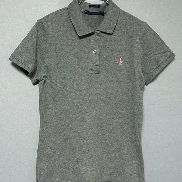 POLO 폴로 랄프로렌 여자 슬림핏 피케 카라넥 반팔티 XS 85 44