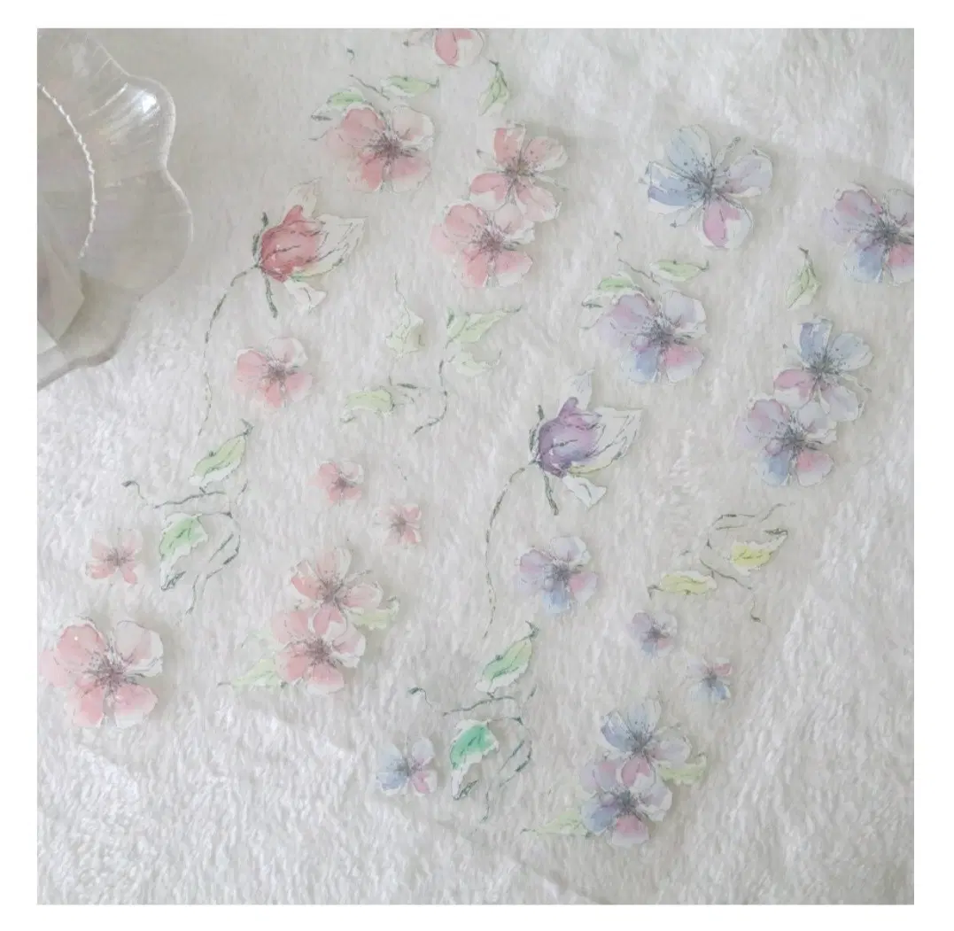 [바이유미] Line Flowers PET TAPE