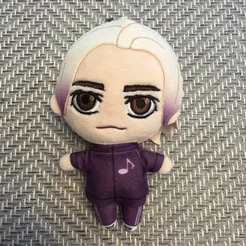 봉제 인형 마스코트 보라색 저지 리얼 피스 나오