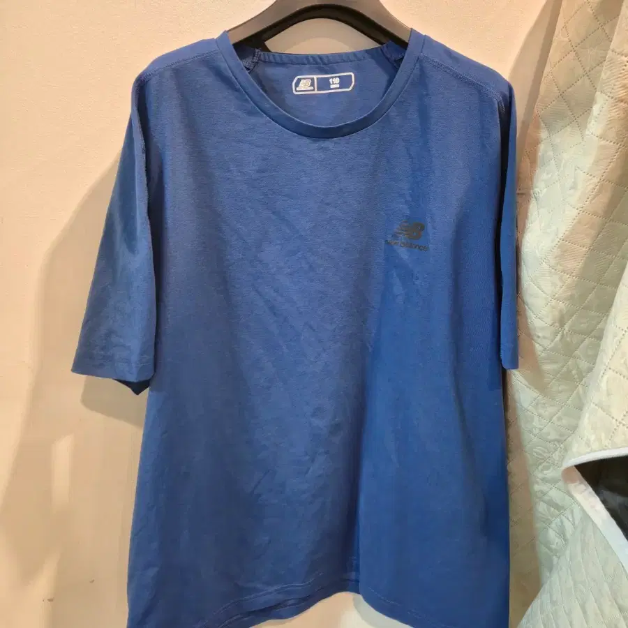 뉴발란스 반팔티 블루