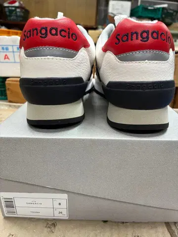 via SANGACIO 스니커즈 Tricolor 26cm