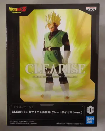 BANDAI SPIRITS CLEARISE 초사이어인 손오반 (그레이트 사이어맨 ver.)