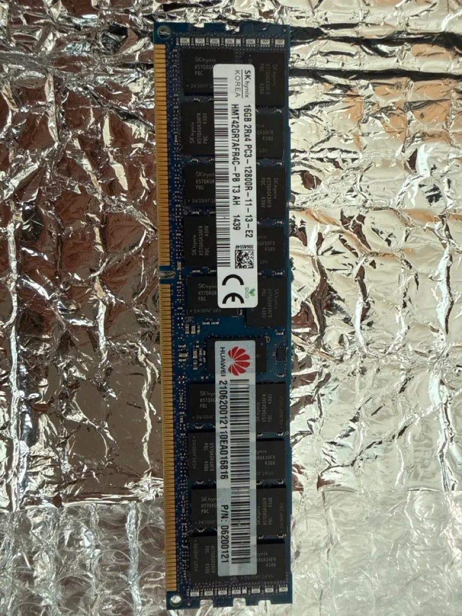 SK하이닉스 16GB DDR3 ECC 12800R