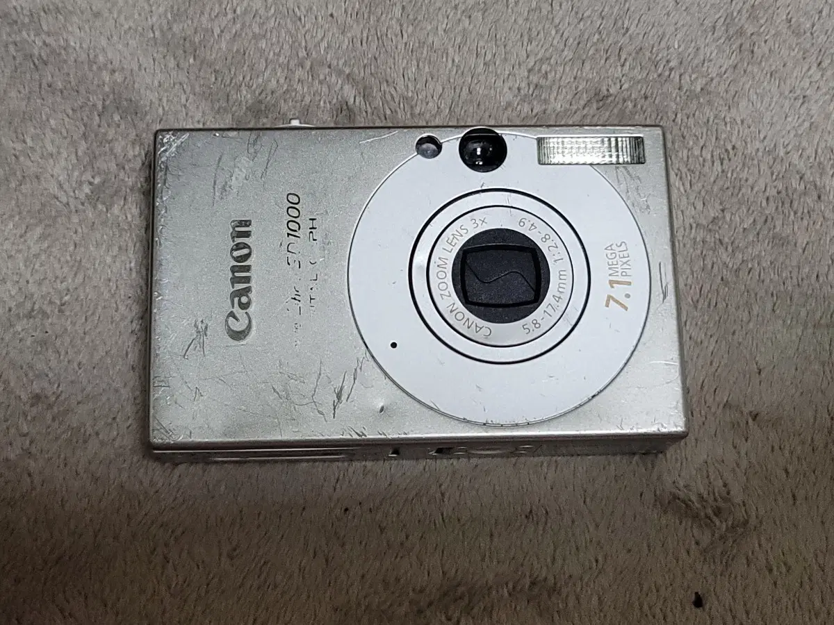 캐논 파워샷 sd1000 디지털 카메라 단품 부품용