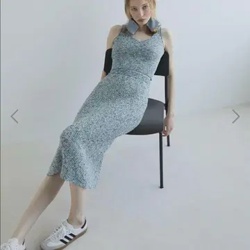 LE CIEL BLEU Tweed Melange Knit