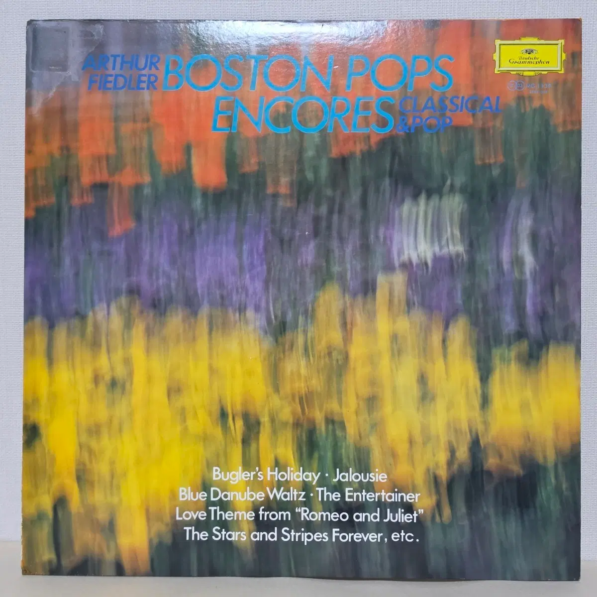보스턴 팝스 앙코르: 클래식 & 팝 명곡집/ 아서 피들러(지휘), 보스턴 팝스 오케스트라 LP