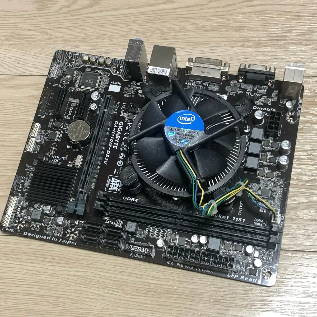 i7-6700 CPU + H110M 메인보드 + 쿨러 세트
