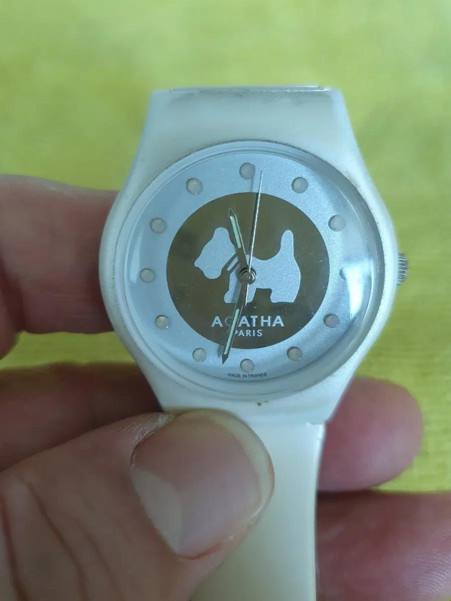 A72) Agatha Paris 화이트 스코티쉬 테리어