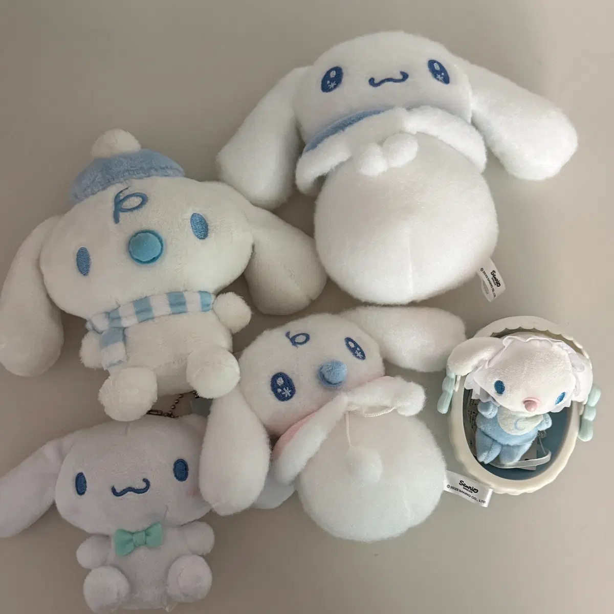산리오 시나모롤 인형 5종 일광