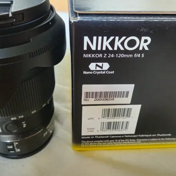 니콘Z24-120 F4