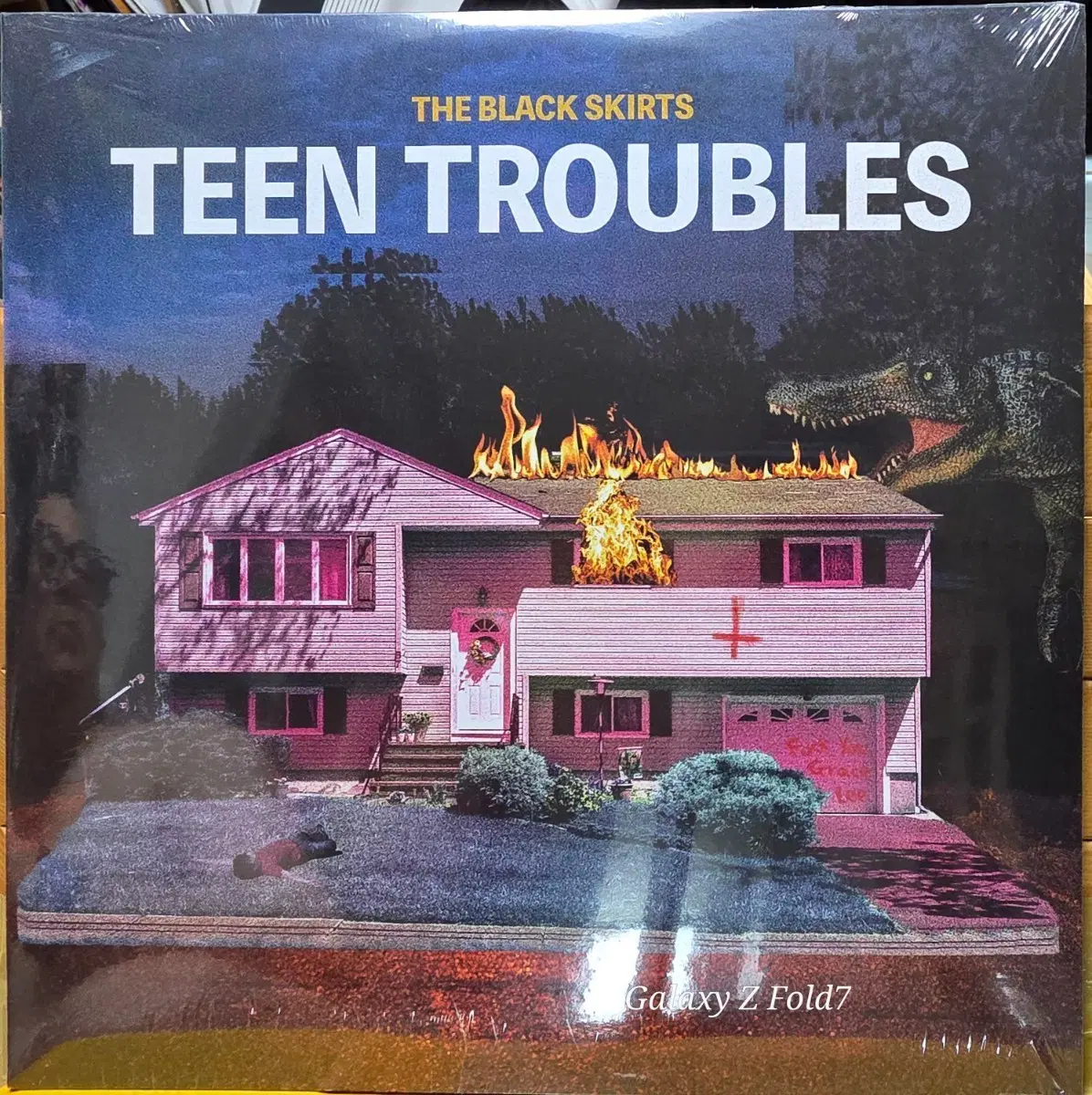 BA-670. 미개봉. 더 블랙 스커츠 TEEN TROUBLES LP