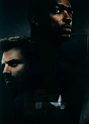 월트 디즈니 서양 영화 팜플렛 MARVEL/마블/MCU THE FALCON THE WINTER SOLDIER 2022년