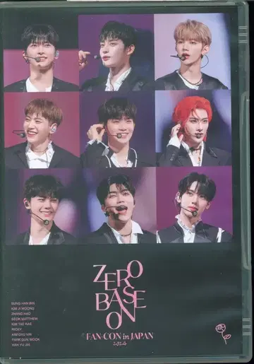 ZEROBASEONE DVD 일반 버전 초회 사양 2024 FAN-CON in JAPAN