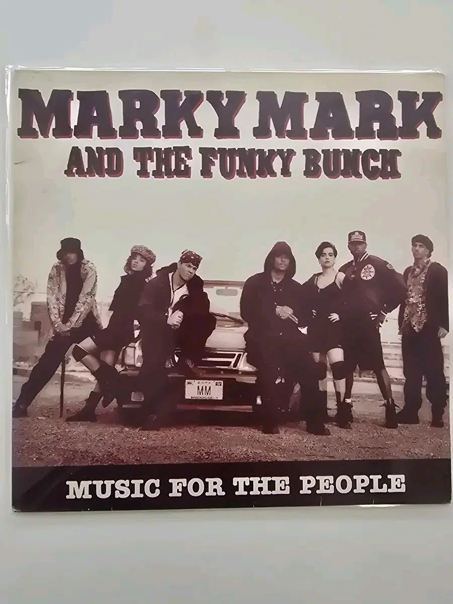 MARKY MARK 마키마크 앤더 펑키번치 LP / MN / 가사집 있음