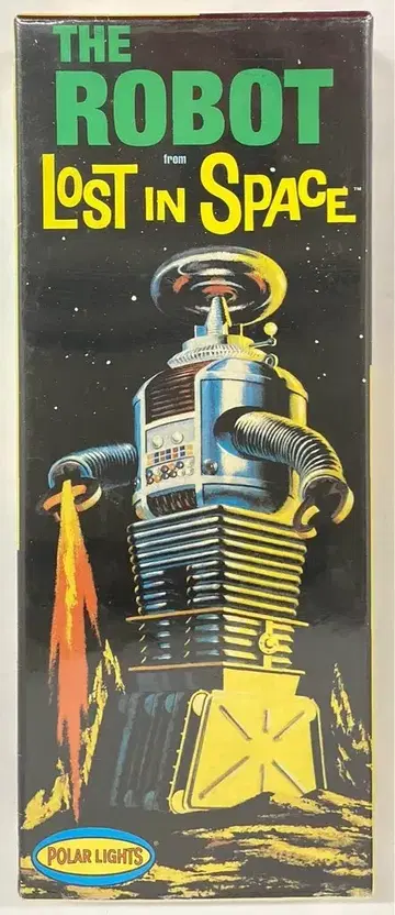 PLAYING MANTIS ALL PLASTIC ASSEMBLY KIT THE ROBOT / FROM LOST IN SPACE,