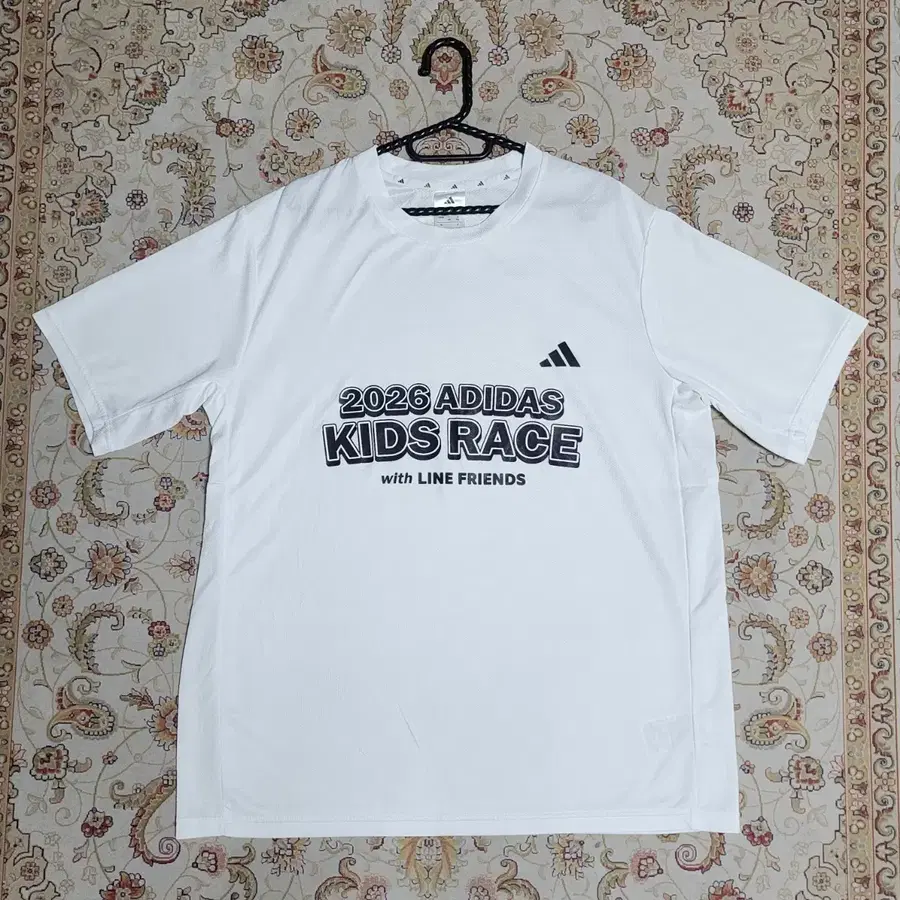 미사용)2026 아디다스 키즈 레이스 남성 기능성 반팔티2XL