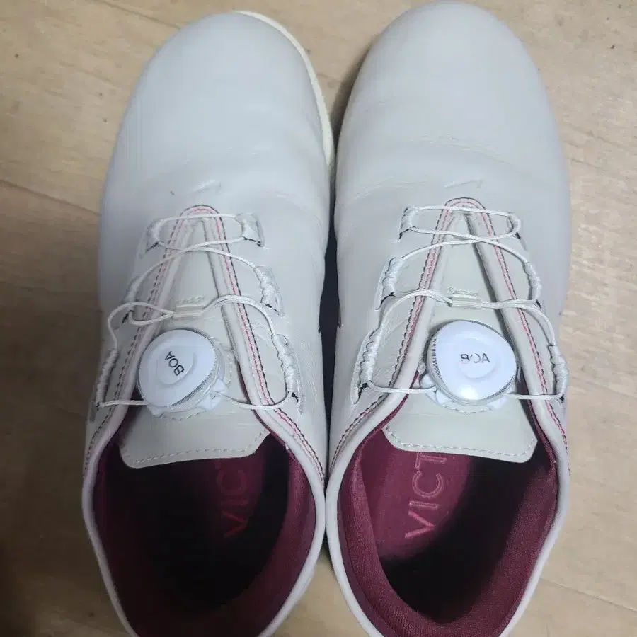 빅토리 골프화 보아 흰색 250