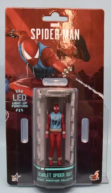 HOTTOYS VGM COMPACT SCARLET SPIDER SUIT VGMC018