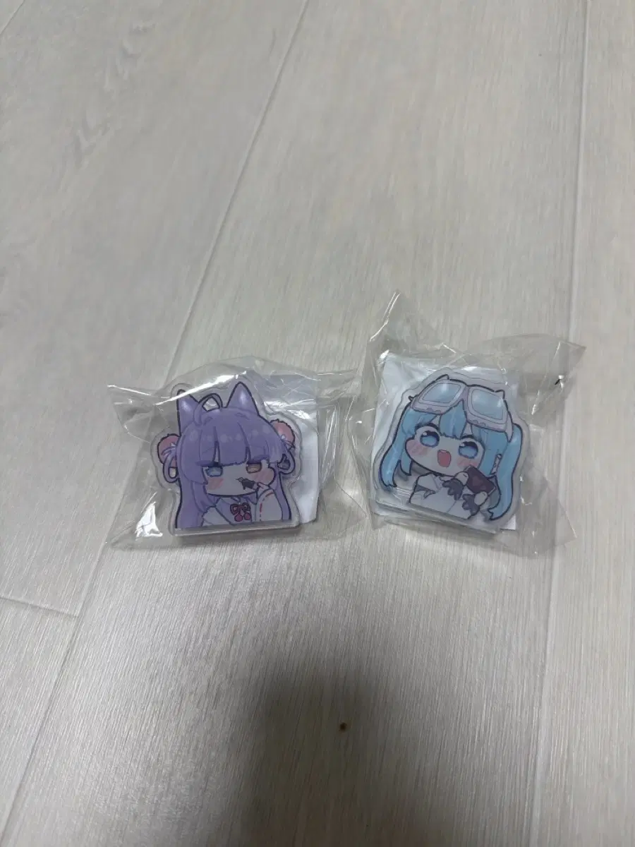 스텔라이브 발렌타인 아크릴 집게