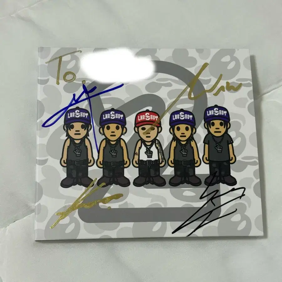 롱샷 박재범 x 베이프 친필사인 CD 판매합니다