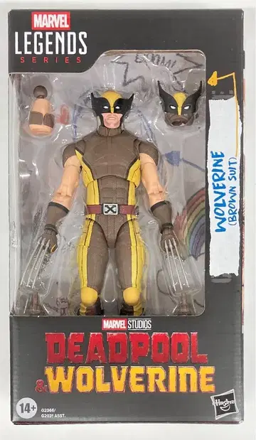 HASBRO (액션 피규어) 데드풀 & 울버린 울버린 (브라운 슈트) 6인치