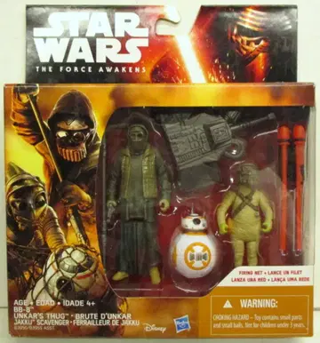 HASBRO (액션 피규어) BB-8 / UNKARS THUG / JAKKU SCAVENGER 3.5인치