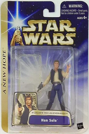 HASBRO '03 / #27 한 솔로 플라이트 투 알데란 3.5인치