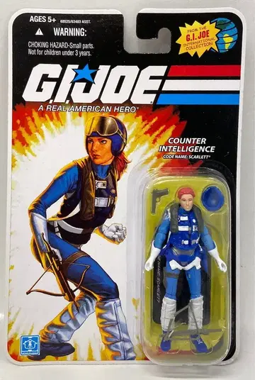 HASBRO INTERNATIONAL COLLECTION 스칼렛 / 카운터 인텔리전스 3.5인치