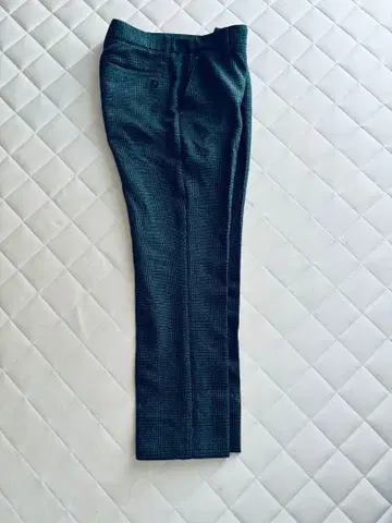 겨울 상품 FootJoy 남성용 글렌체크 슬랙스 팬츠 L