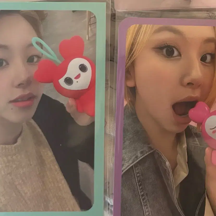 트와이스채영라부리포토카드판매합니다양도합니다