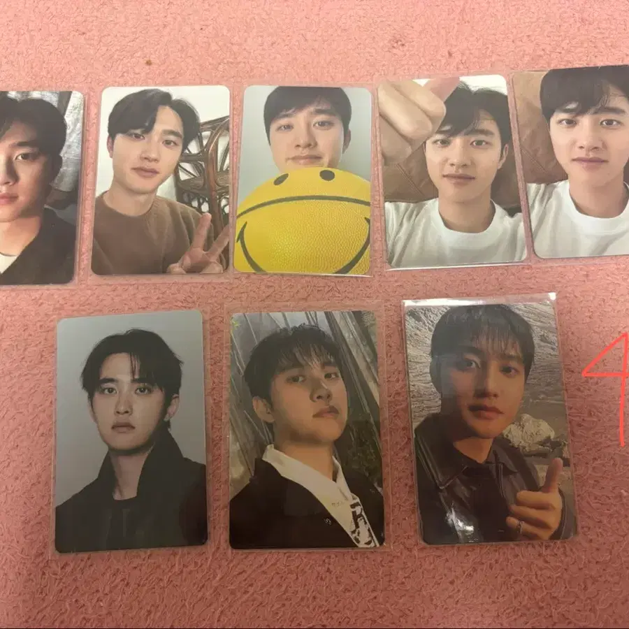 엑소 포카 35장 일괄 엑소 일괄 엑소굿즈 디오 도경수 포카 포카 일괄 엑소고전