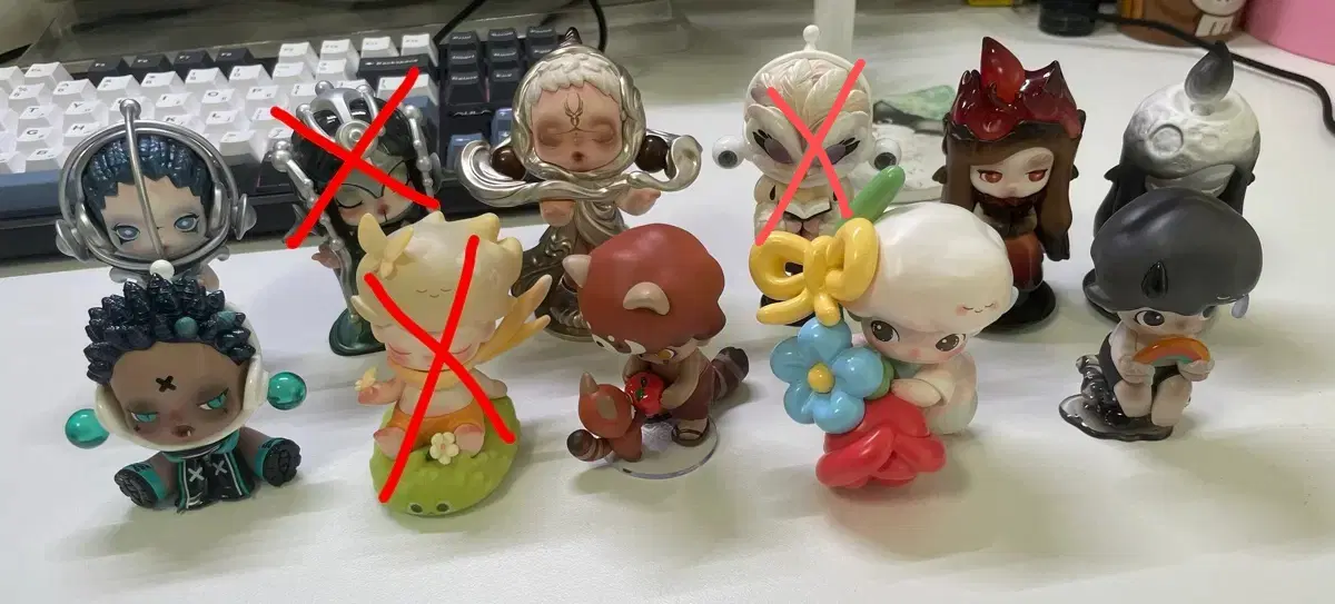 팝마트 피규어 스컬판다, 디무, 차카 판매