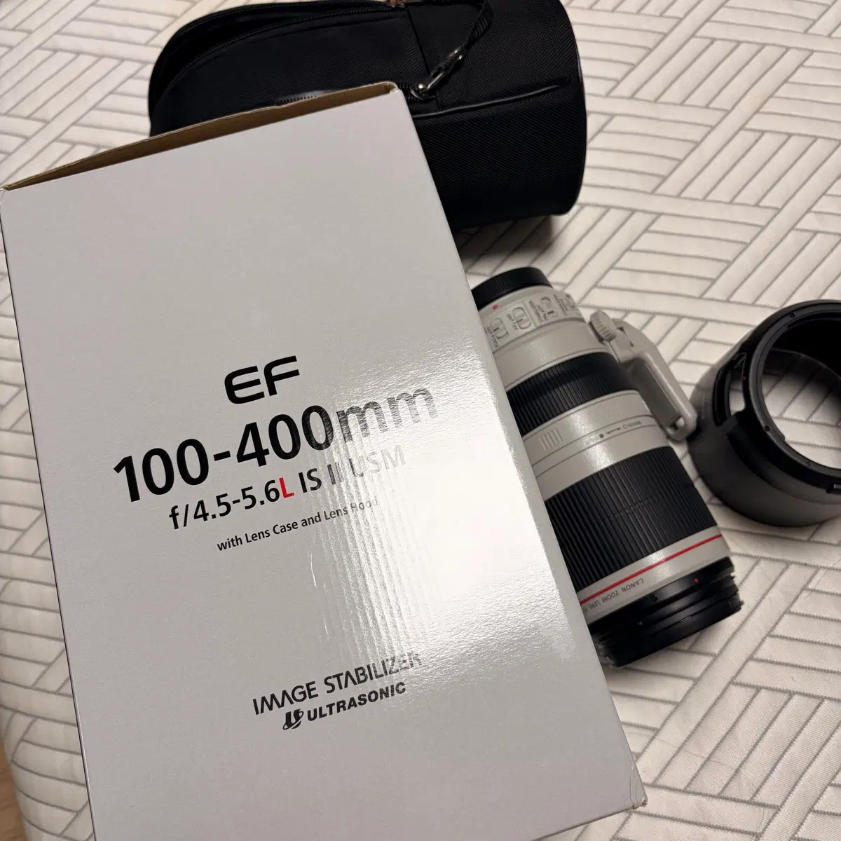 캐논 EF 100-400mm F4.5-5.6L IS USM 렌즈 백사투 신형