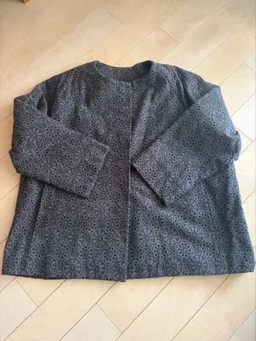 BEARDSLEY 자수 노카라 자켓 F 사이즈
