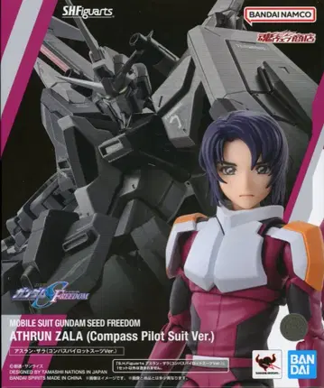 BANDAI SPIRITS S.H.Figuarts 기동전사 건담 SEED FREEDOM 아스란 자라 (컴퍼스 파일럿 슈트 Ver.)